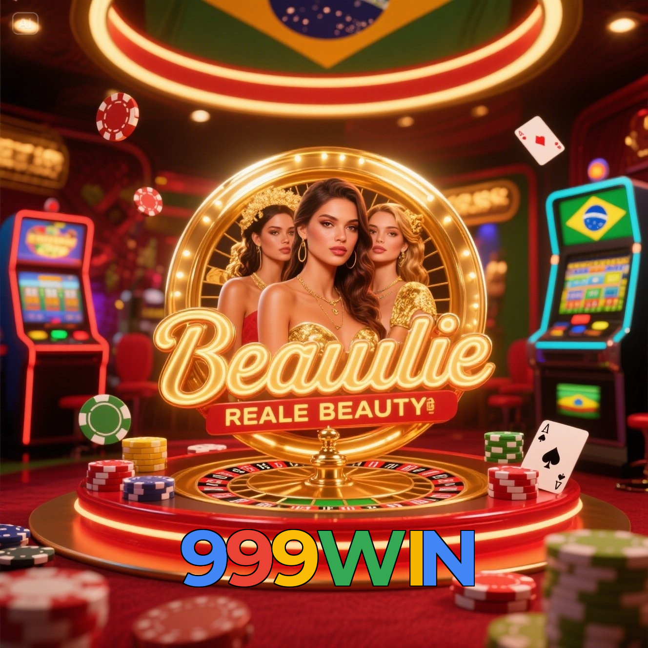 999WIN:Aposte no seu time no futebol e divirta-se com slots e roleta!