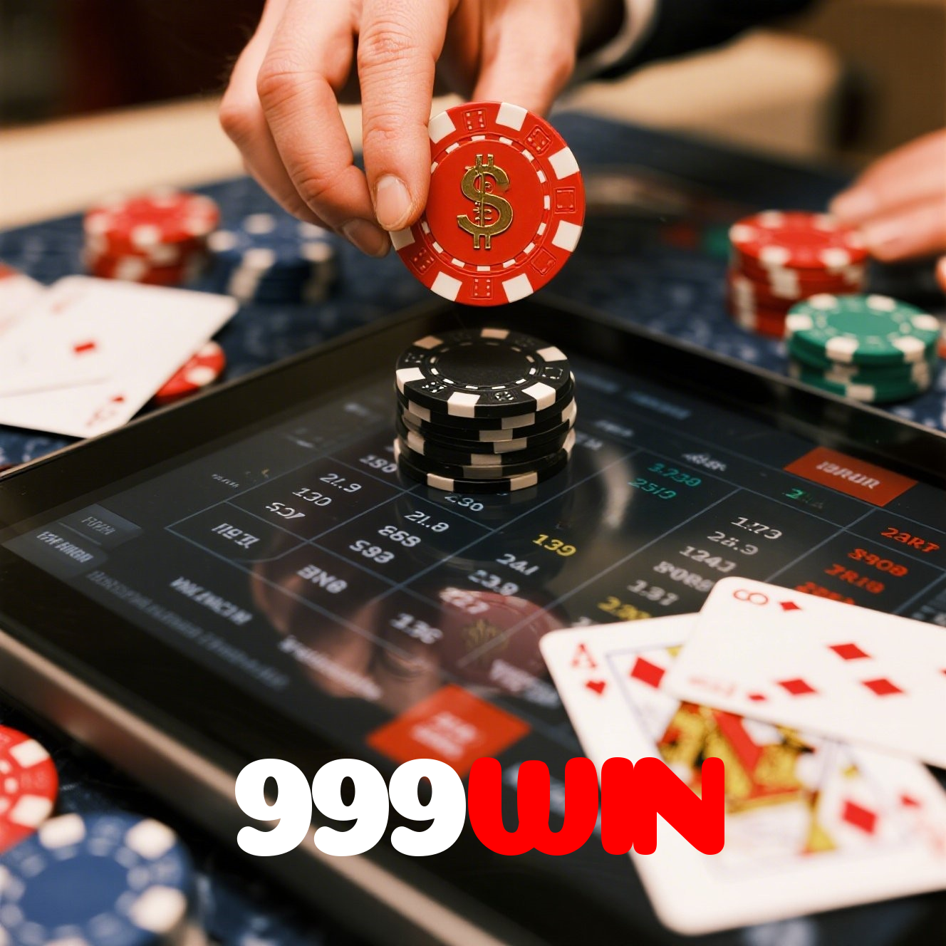 999WIN:Jogue nas mesas de poker e se torne um campeão das cartas!